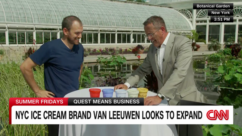 New York ice cream brand Van Leeuwen looks to expand | CNN