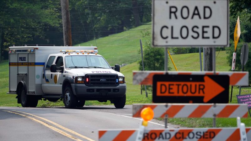 NextImg:Search ends for 9-month-old who went missing with his 2-year-old sister after they were swept away by floodwaters in Pennsylvania, police say | CNN