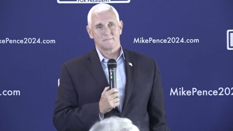 Video: Supporter shares ‘honest comment’ with Pence about Trump | CNN Politics