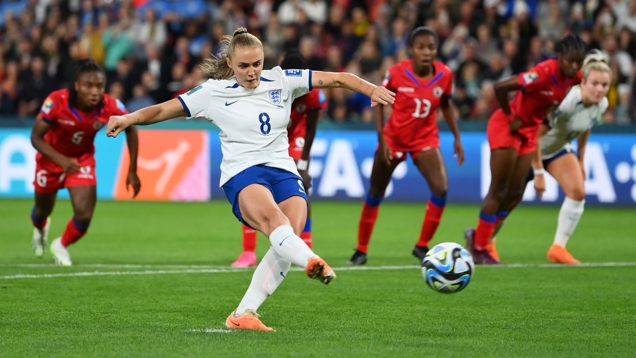 Georgia Stanway's penalty proved the difference between the two teams.