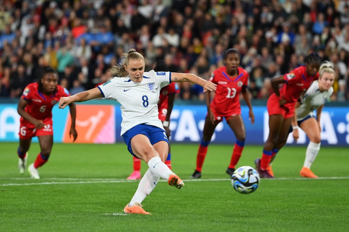 Georgia Stanway's penalty proved the difference between the two teams.