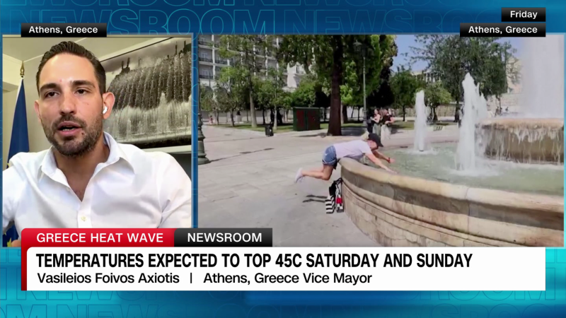 Athens taking steps to protect tourists, citizens from heat wave | CNN