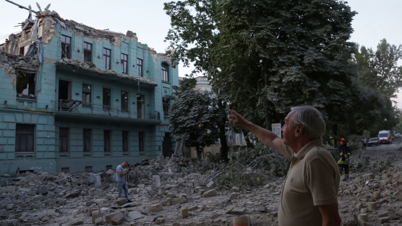Odesa has been targeted several times this week.