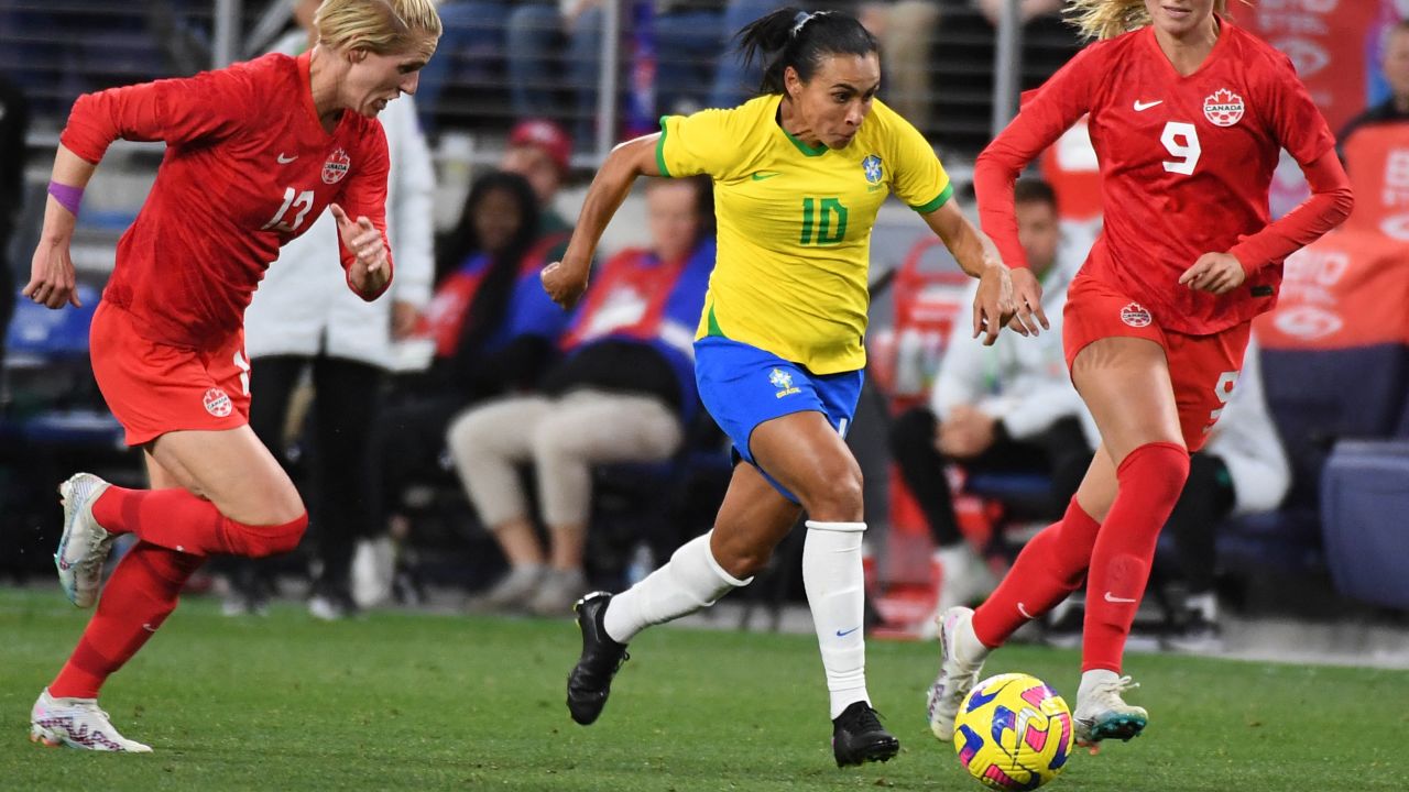 The Brazil No. 10 is also looking to become the Women's World Cup's oldest ever scorer.
