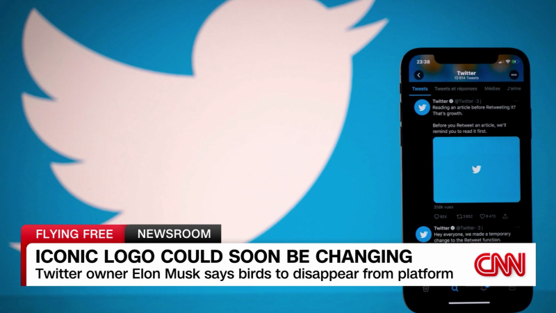 Elon Musk says he wants to change Twitter logo | CNN