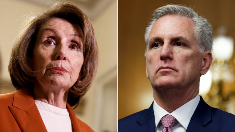 NextImg:Pelosi says McCarthy is 'playing politics' with impeachment expungement | CNN Politics