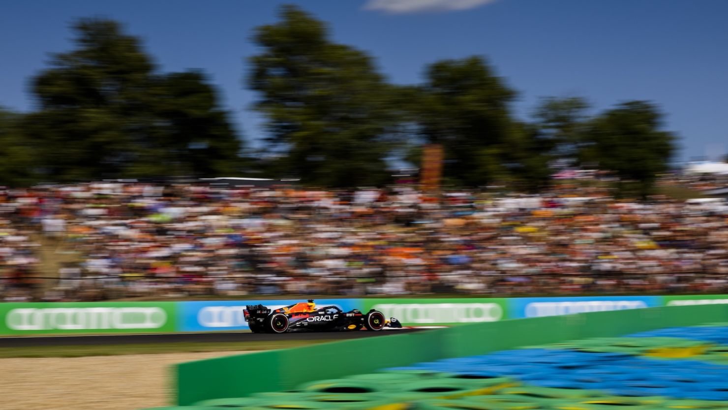 BUDAPEST - Max Verstappen (Red Bull Racing) during the Hungarian Grand Prix at the Hungaroring. ANP REMKO DE WAAL (Photo by ANP via Getty Images)