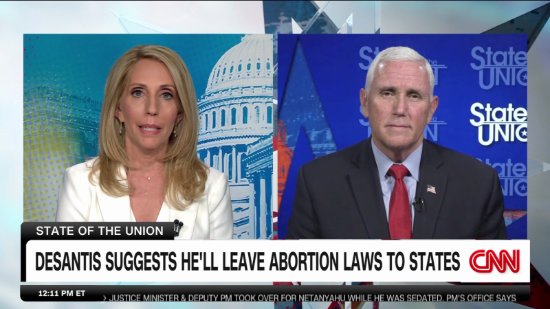 Pence defends support for banning abortion for nonviable pregnancies | CNN Politics