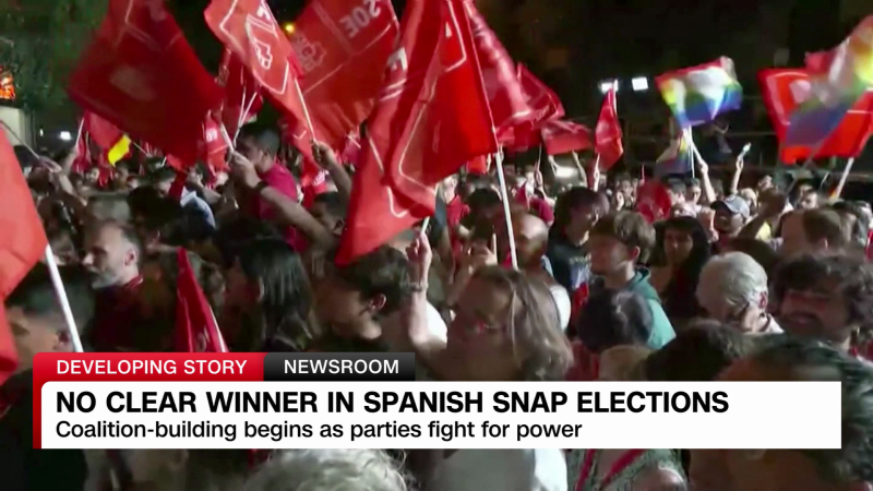 Spanish parties begin building coalitions since there’s no clear winner in snap elections | CNN