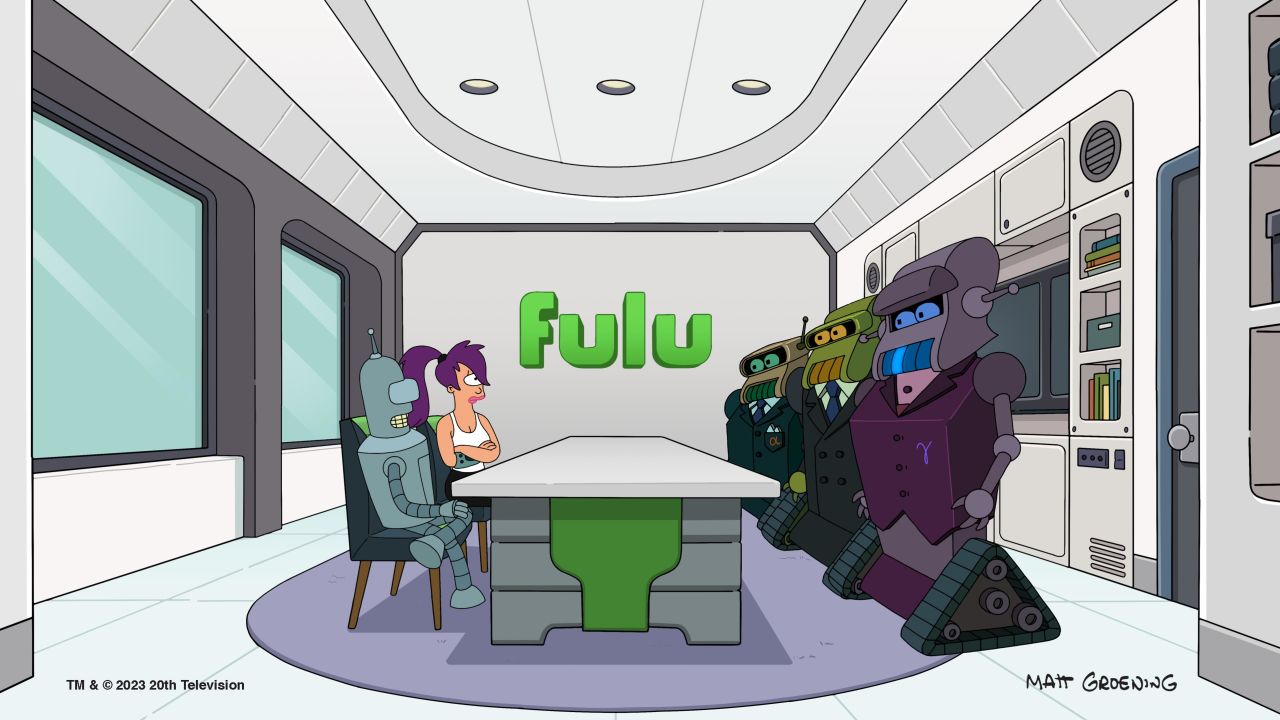 A scene from "Futurama."