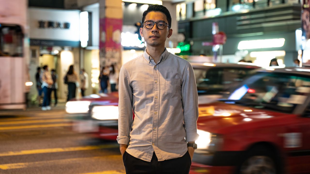 HONG KONG, CHINA - JUNE 19: Pro-democracy activist Nathan Law looks on during a press conference on June 19, 2020 in Hong Kong, China. Law announced his plans to run in the opposition camp's primaries in the lead-up to Hong Kong's Legislative Council elections. (Photo by Anthony Kwan/Getty Images)