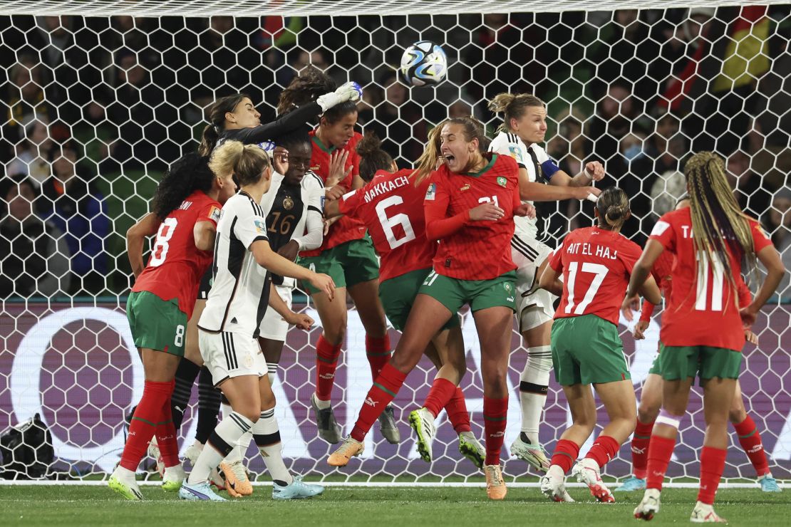 Morocco was beaten 6-0 by Germany in its opening match of the 2023 Women's World Cup.