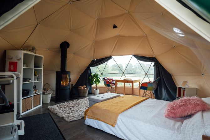 <strong>Glamping:</strong> From safari-style tents, glamping has expanded into other options like yurts, teepees, treehouses, mini cabins and both vintage and brand-new travel trailers.