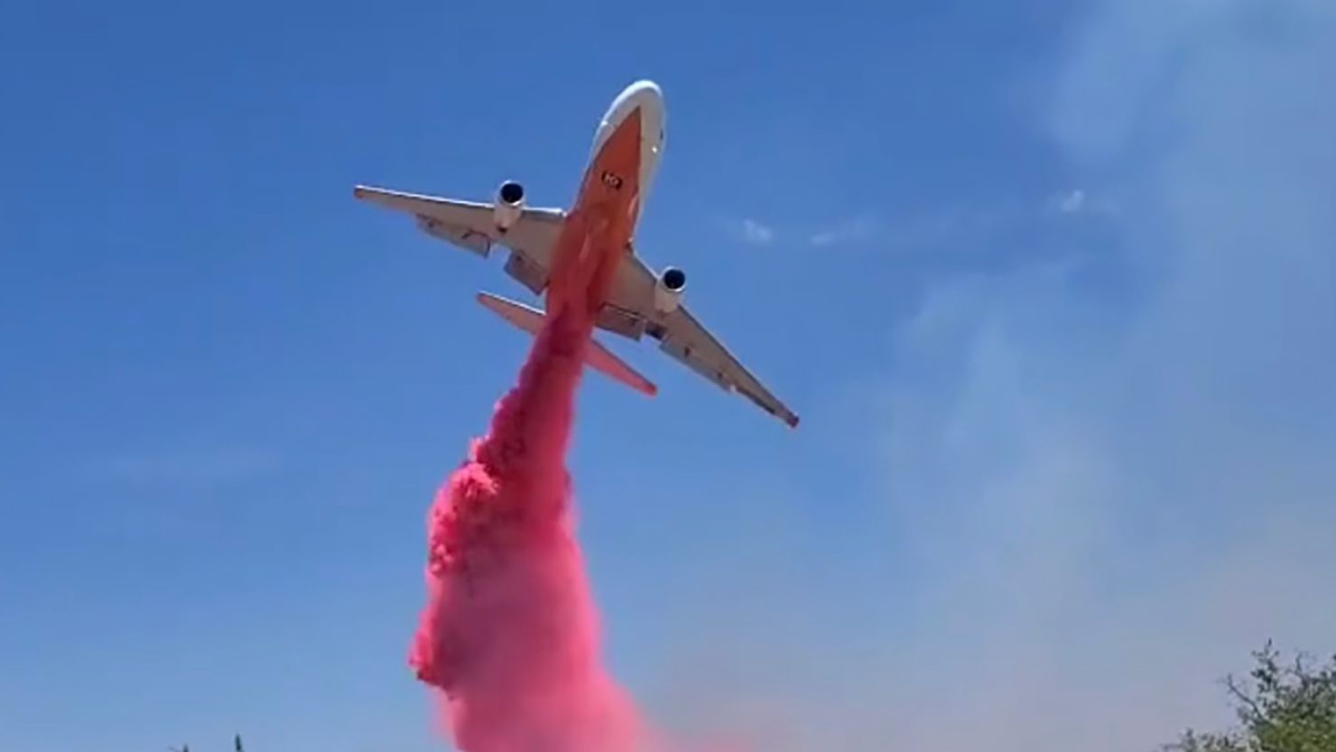 Aircraft support the hand crews and engines on the Adams Robles Complex fires in southeastern Arizona.