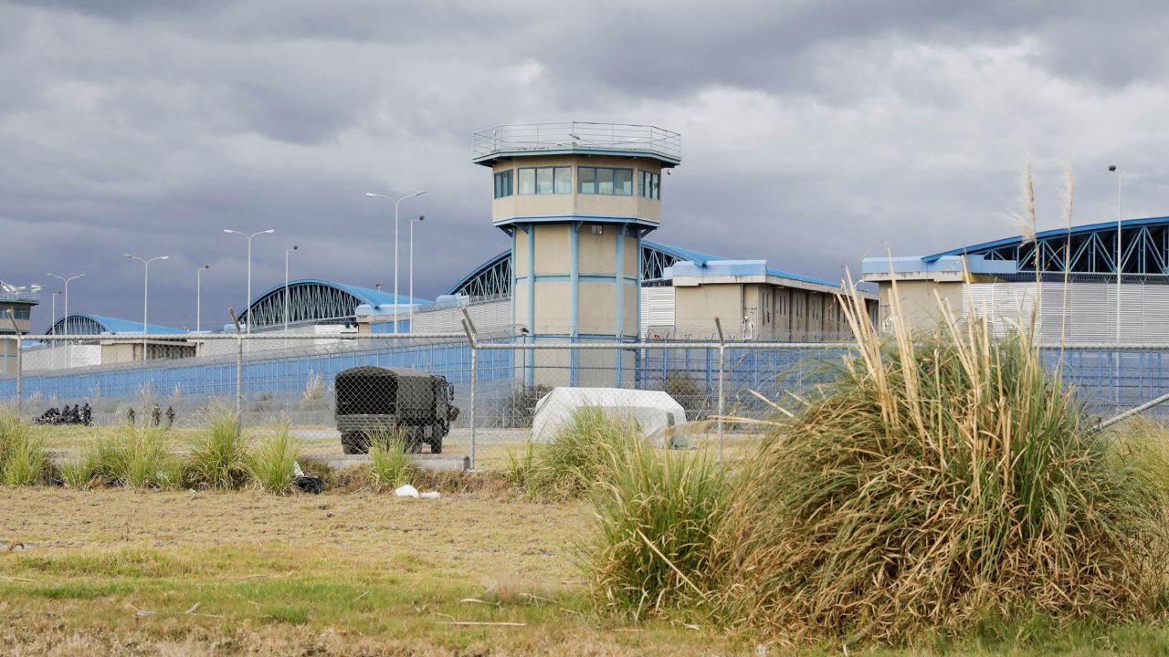 The Cotopaxi No 1 penitentiary is pictured in Latacunga, Ecuador, on October 4, 2022. 