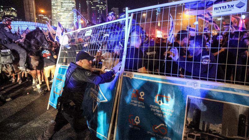NextImg:Civil unrest, legal appeals and military disobedience: What Israel may face after Supreme Court law change | CNN