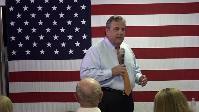 Video: What Chris Christie says to critics about voting for Trump twice | CNN Politics