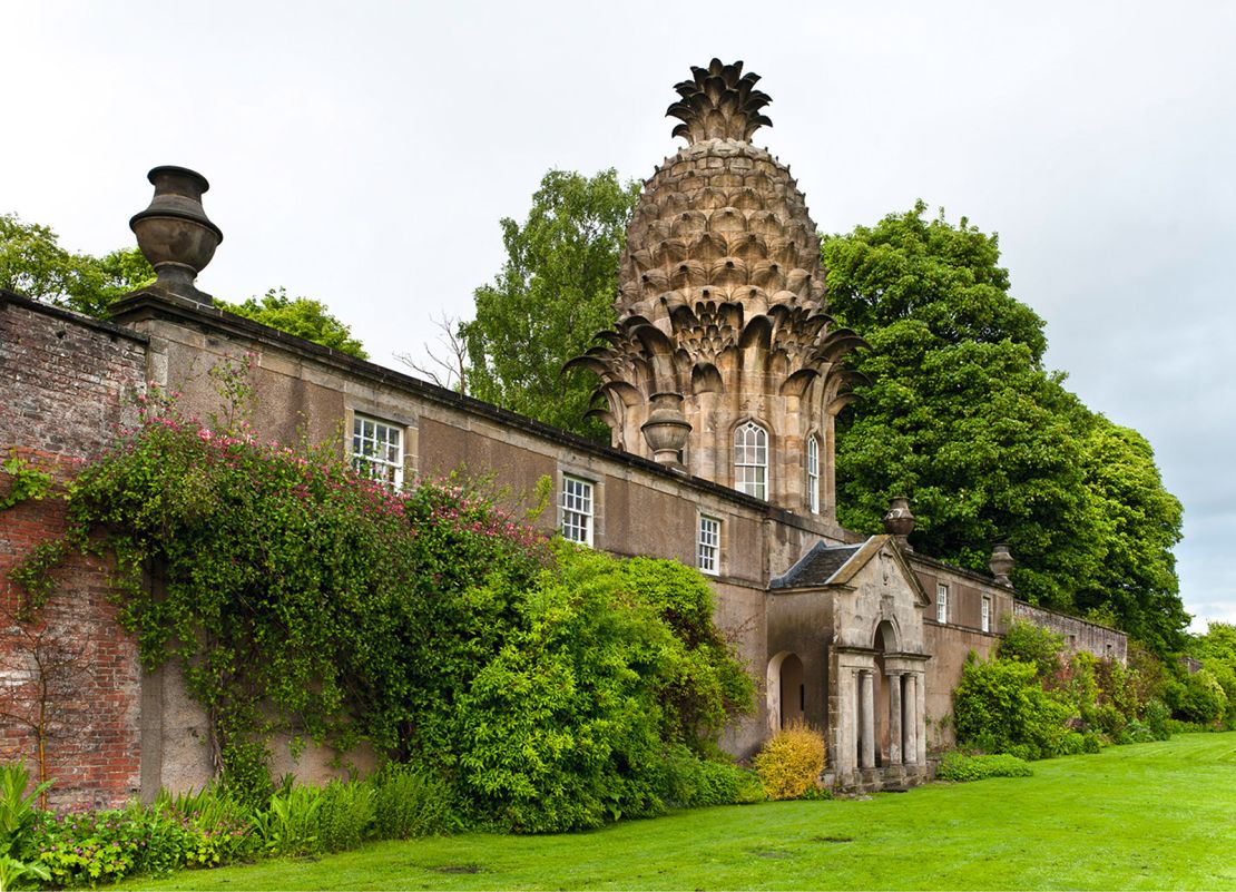 The Pinapple House in Dunmore Park. Scotland. About 2005. (Photo by Imagno/Getty Images) .