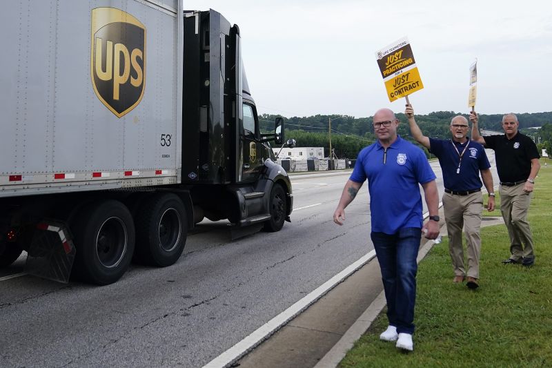 UPS And Teamsters Reach A Labor Deal, Potentially Avoiding A Crippling ...