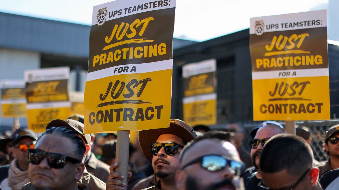 UPS and Teamsters reach a labor deal, potentially avoiding a crippling