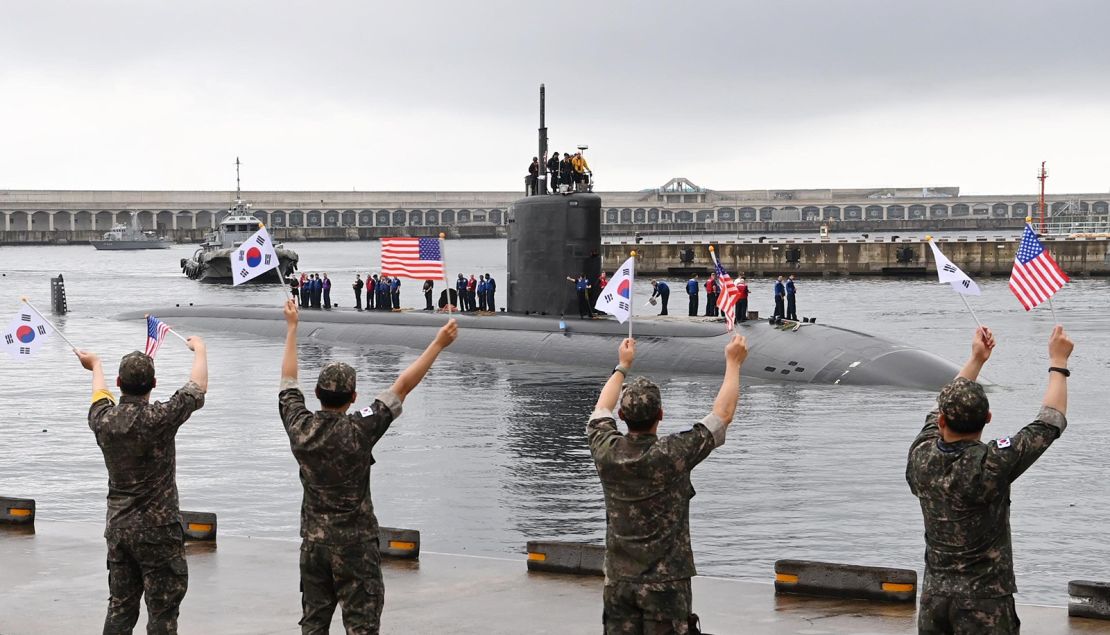 US nuclear powered attack submarine Annapolis has made a port call at Jeju Naval base on July 24, 2023, according to South Korean Navyís spokesperson Jang Do-young.