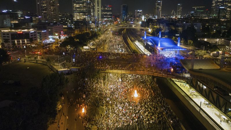 NextImg:Moody's warns Israel faces 'significant risk' of political and social tensions that will harm its economy, security | CNN Business