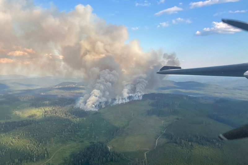 Smoke From Hundreds Of Canadian Wildfires Blankets Northern US Cities ...