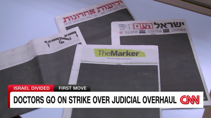 Protests in Israel over Judicial overhaul | CNN Business