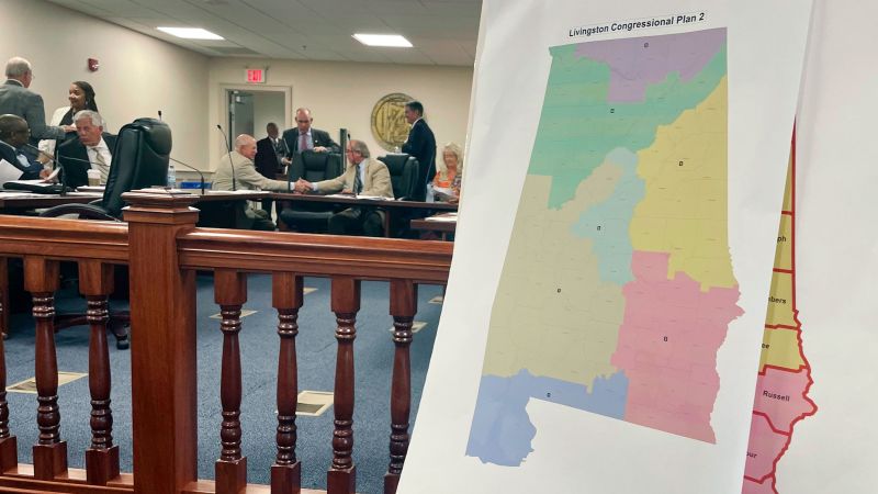 Ищците по нашумело дело за пренасочване призовават съдиите да изхвърлят противоречивата карта на Конгреса на Алабама