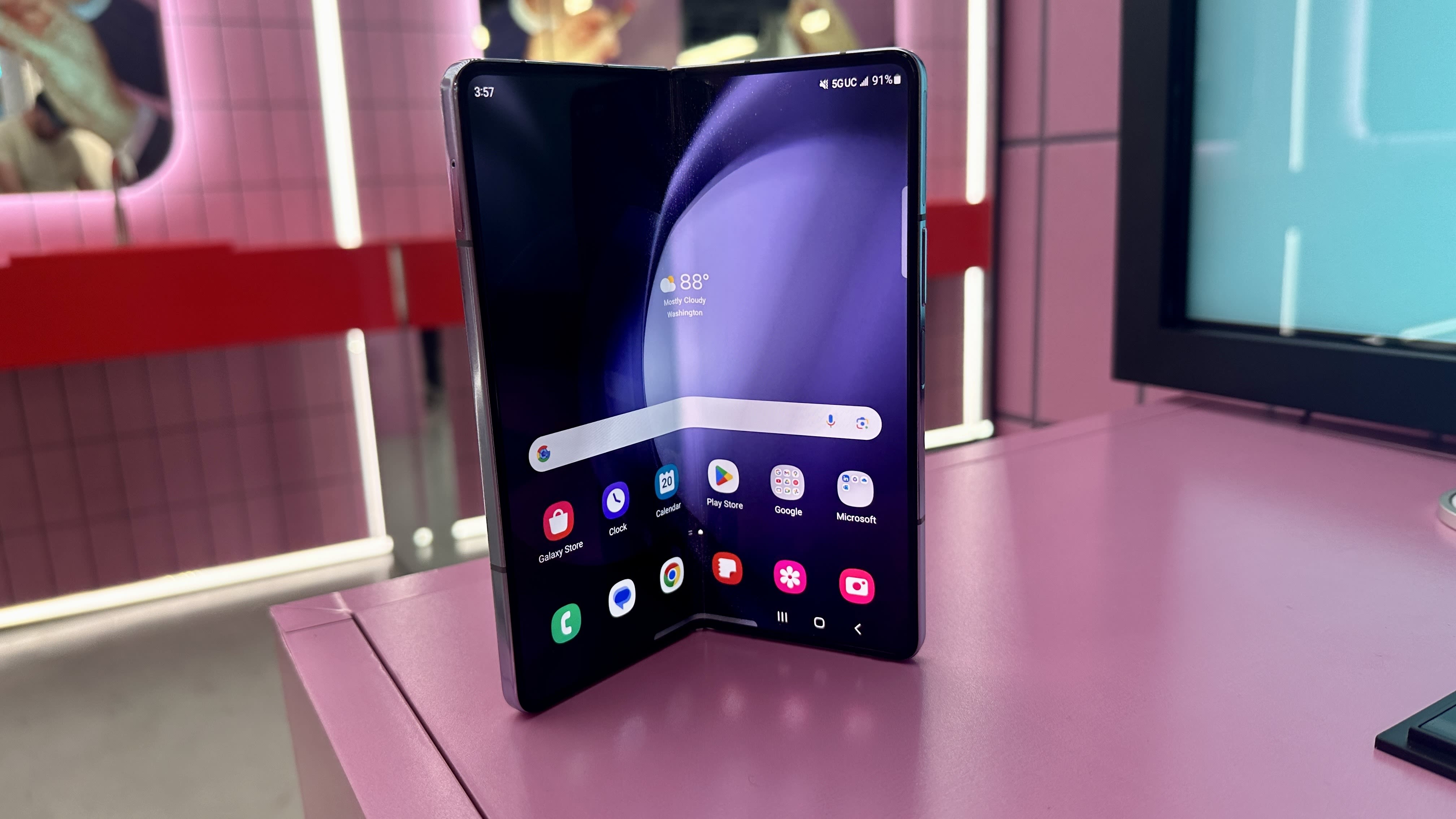 The Samsung Galaxy Z Fold 5 is $300 off right now
