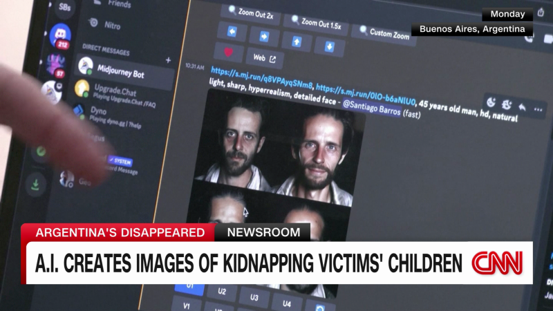 A.I. creates images of what Argentina’s disappeared children could look like today | CNN