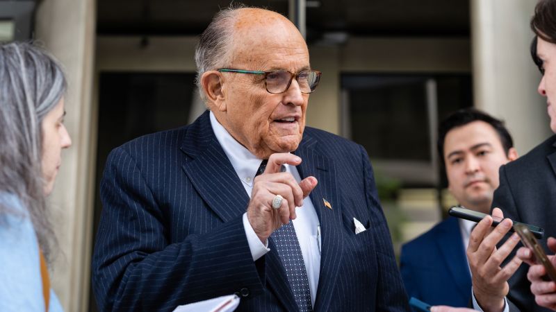 Giuliani Concedes He Made Defamatory Statements About Georgia Election ...