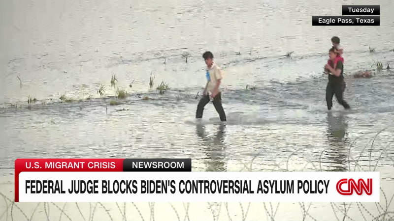 Federal judge blocks Biden’s controversial asylum policy; DOJ say it will appeal ruling | CNN