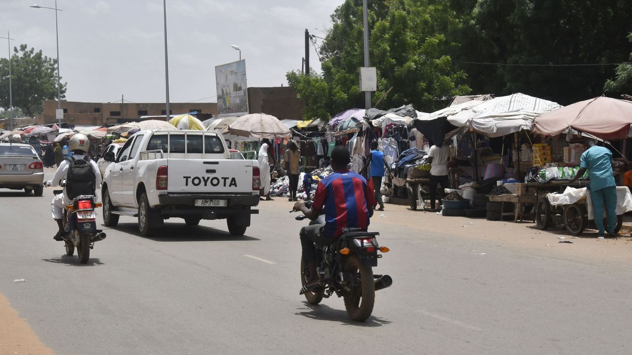 A journalist told CNN on Wednesday that the capital of Niger, is like a 'ghost town.'