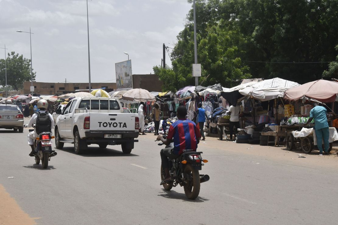 A journalist told CNN on Wednesday that the capital of Niger, is like a 'ghost town.'