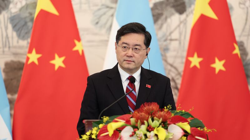 NextImg:China is erasing mention of its former foreign minister. But it still hasn't said why | CNN