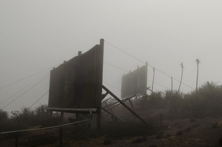 With water scarcity an increasing problem, finding new ways to source water is becoming a priority in many places. These "fog catchers" on a mountain in Ovalle, Chile, use nets to trap moisture in the air. Together with other fog catchers in the area, they are capable of harvesting more than 500,000 liters (132,000 US gallons) of water annually.