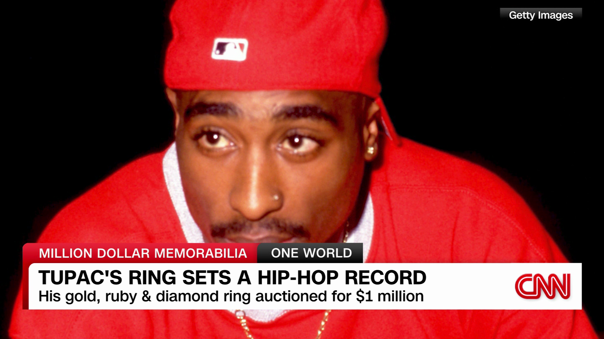 Tupac Shakur's ring sells for record $1 million