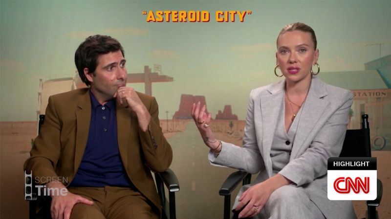 ‘Asteroid City’: Scarlett Johansson and Jason Schwartzman on making their scenes click | CNN