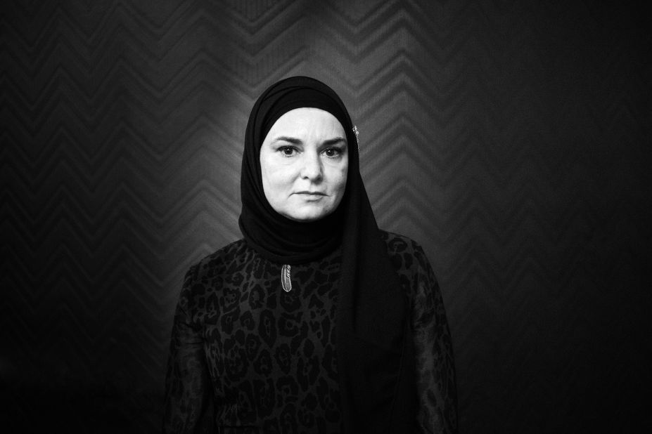 O'Connor poses for a portrait in Los Angeles in 2020. In 2017, she changed her legal name to Magda Davitt, a name she took to be "free of parental curses." She changed her name again in 2018 to Shuhada' Davitt, after announcing her conversion to Islam following a series of posts at the time that included O'Connor singing the Islamic call to prayer. 