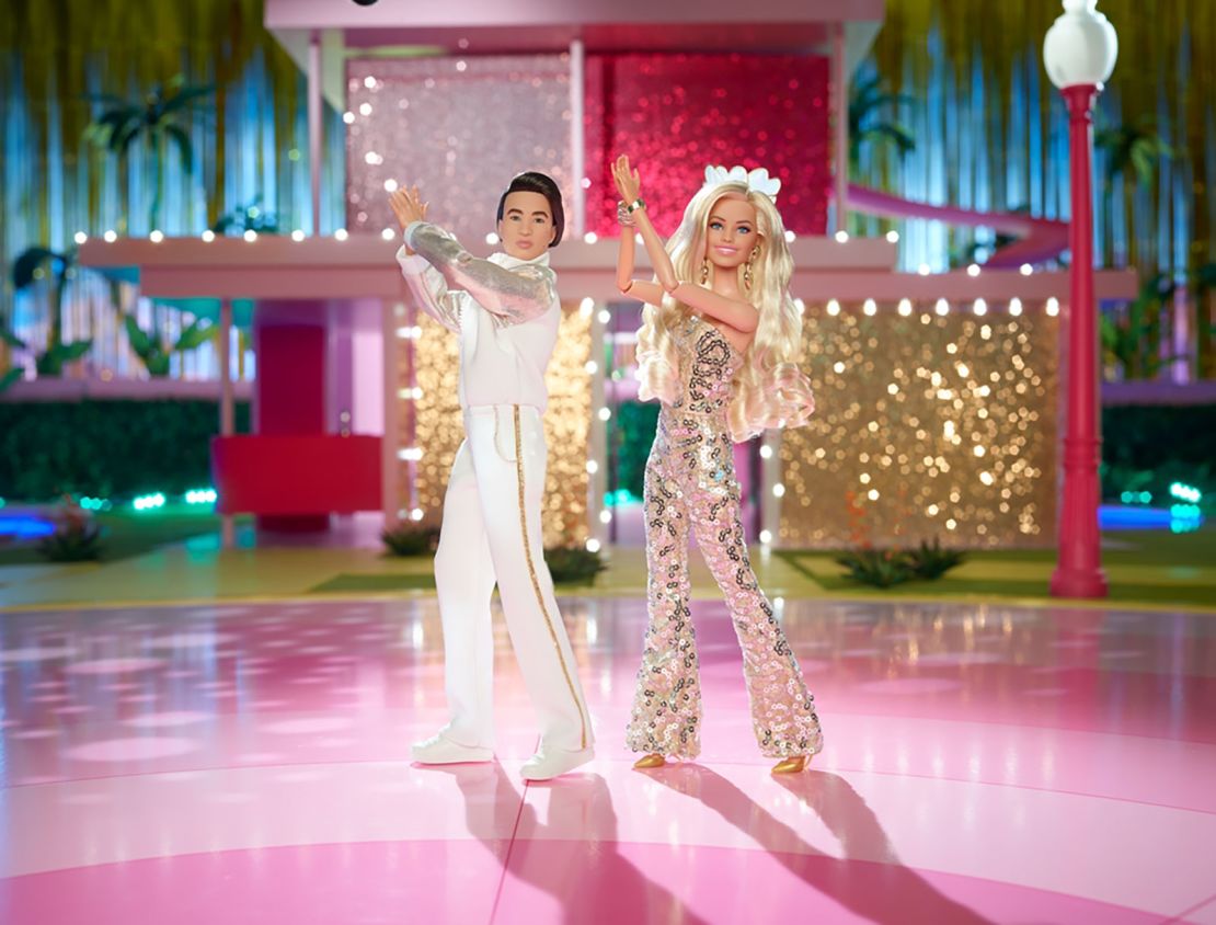 Mattel's new Barbie and Ken dolls tied to their characters in the "Barbie" movie.