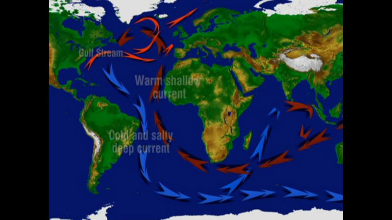 Graphics show how vital ocean currents work