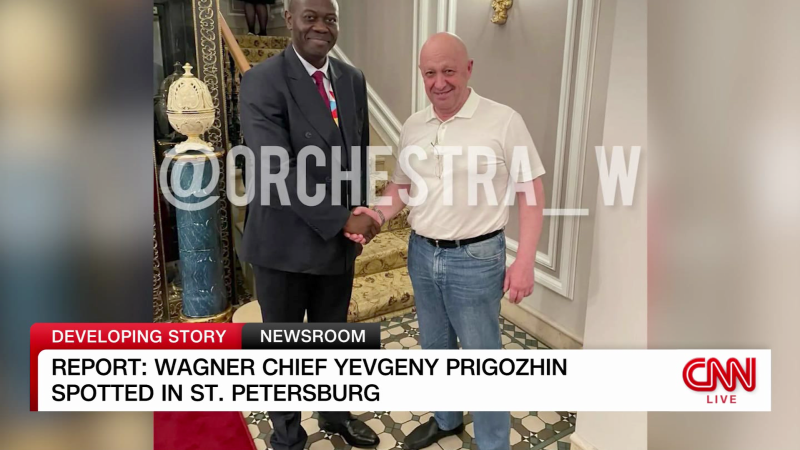 Report: Prigozhin spotted in St Petersburg | CNN