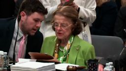 senator dianne feinstein appropriations bill vote