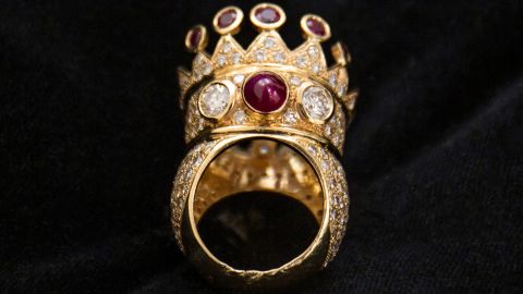 Tupac Shakur's self-designed crown ring goes for more than $1 million at auction