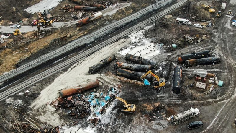 NextImg:East Palestine train derailment has now cost Norfolk Southern $1 billion | CNN Business