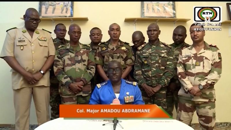 Niger Soldiers Claim Power After President S Own Guards Reportedly   230727151543 Screengrab Niger Coup 