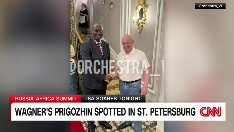 Wagner’s Prigozhin spotted in St. Petersburg | CNN