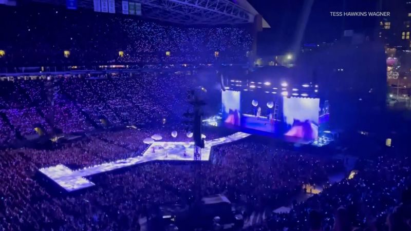 Taylor Swift fans cause seismic activity at concert