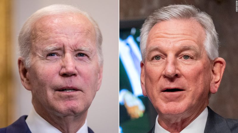 NextImg:Biden issues scathing rebuke of Tuberville's hold on military promotions | CNN Politics